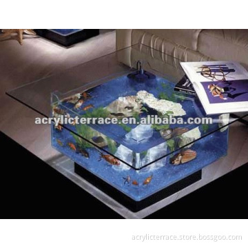 Clear Acrylic Coffee table-type tank
